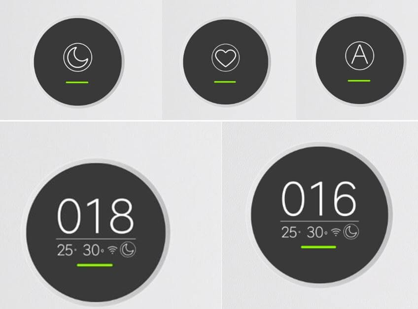 MI Air Purifier 2S OLED Display