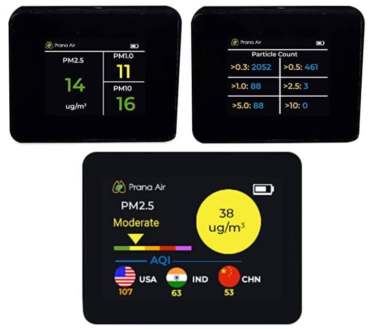 BEST AIR QUALITY MONITOR IN INDIA POLLUTION TESTER PM2.5